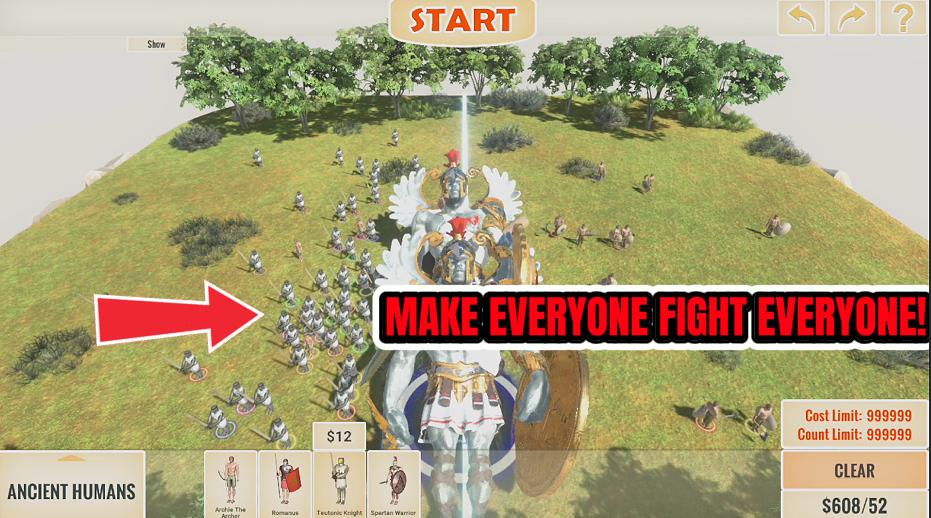 Animal Revolt Battle Simulator — Free-For-All (Team Scrambler) (screenshot 2)